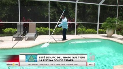5 niños se intoxican con gas de cloro en clases de natación en Tampa
