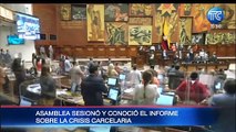 Asamblea Nacional entró a debatir la crisis carcelaria