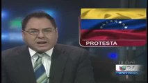 Protestas pacificas en contra del gobierno venezolano.