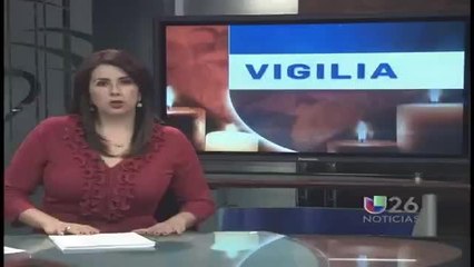 Realizan vigilia en honor a una joven estudiante