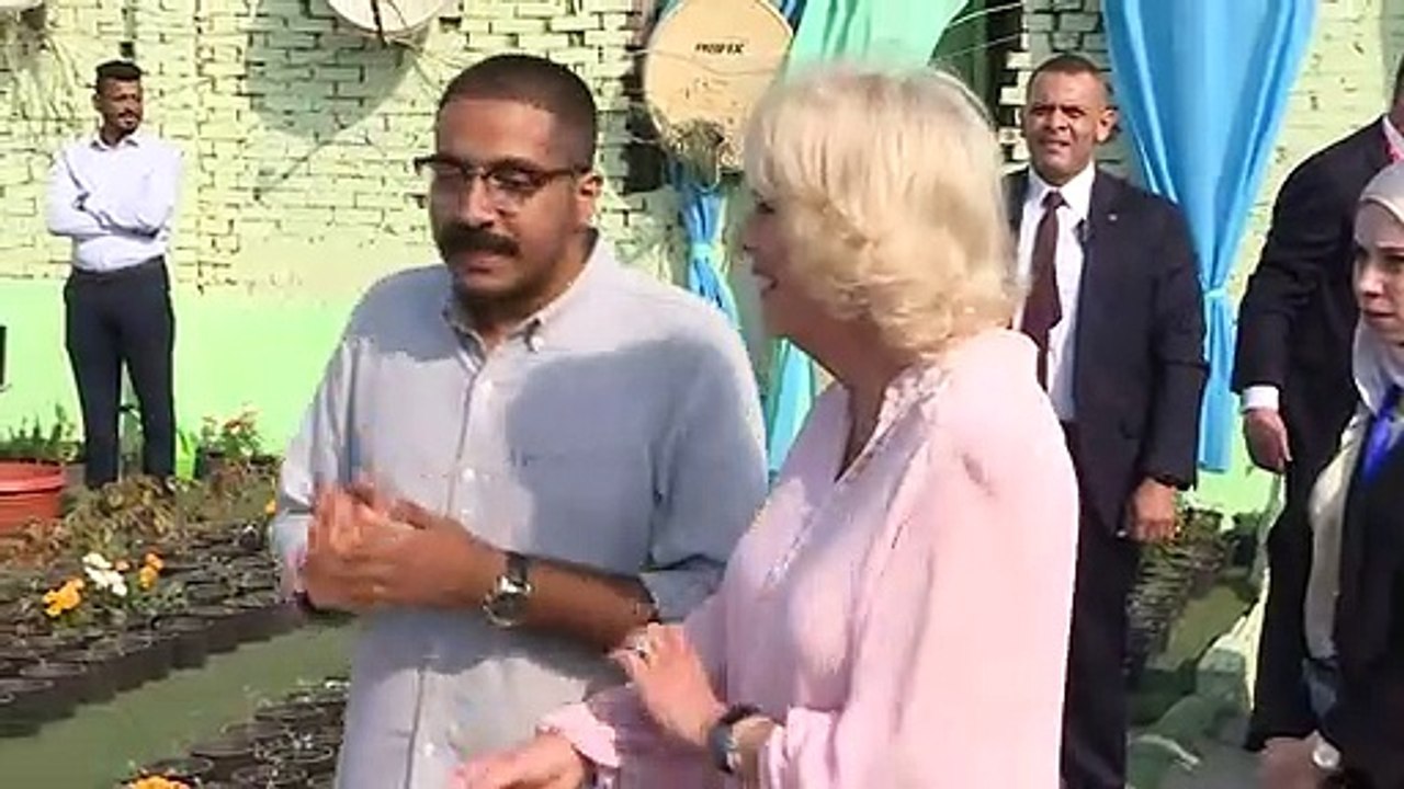 Camilla given a rooftop performance in Cairo