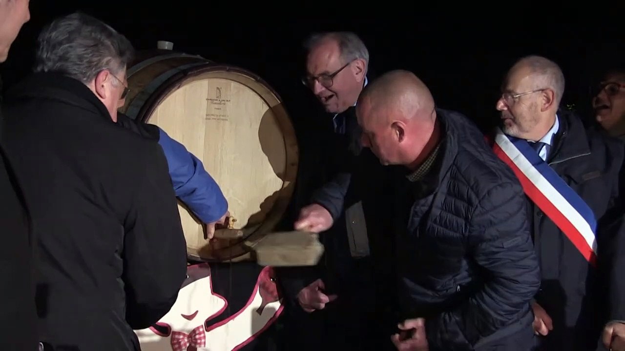 Beaujolais nouveau: le village de Beaujeu célèbre le cru 2021