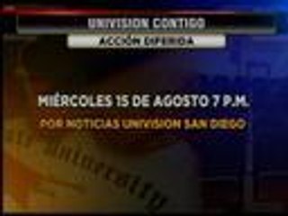 Univision Contigo: Acción Diferida, envie su pregunta