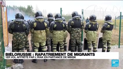 Biélorussie : un vol de rapatriement de migrants a décollé pour l'Irak