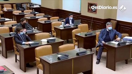 Rufián y Cosidó vuelven a tener un encontronazo en la comisión de Kitchen en el Congreso
