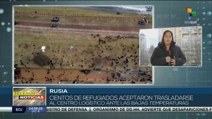 Alrededor de dos mil refugiados se mantienen cerca de la frontera entre Belarús y Polonia