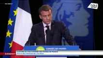 Emmanuel Macron au congrès de l'AMF : 