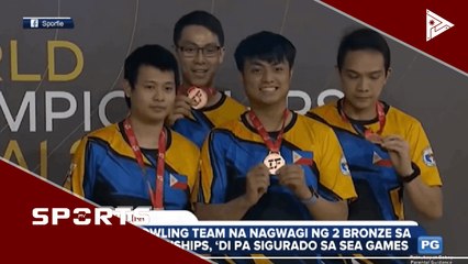 PH Bowling Team na nagwagi ng 2 bronze sa World C'ships, 'di pa sigurado sa SEA Games