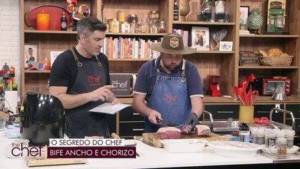 Bife de Ancho e Chorizo