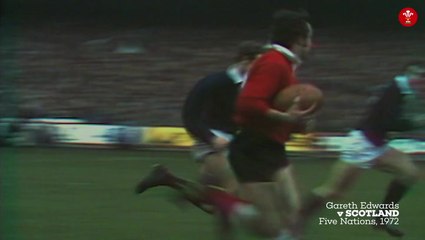 Greatest Try: Gareth Edwards v Scott Williams