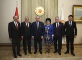 TBMM Başkanı Şentop, Özbekistan Ali Meclisi heyeti ile bir araya geldi