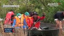 Terjebak Banjir, Petugas Evakuasi Ibu dan Bayi dari Permukiman yang Terendam Hampir Sepekan
