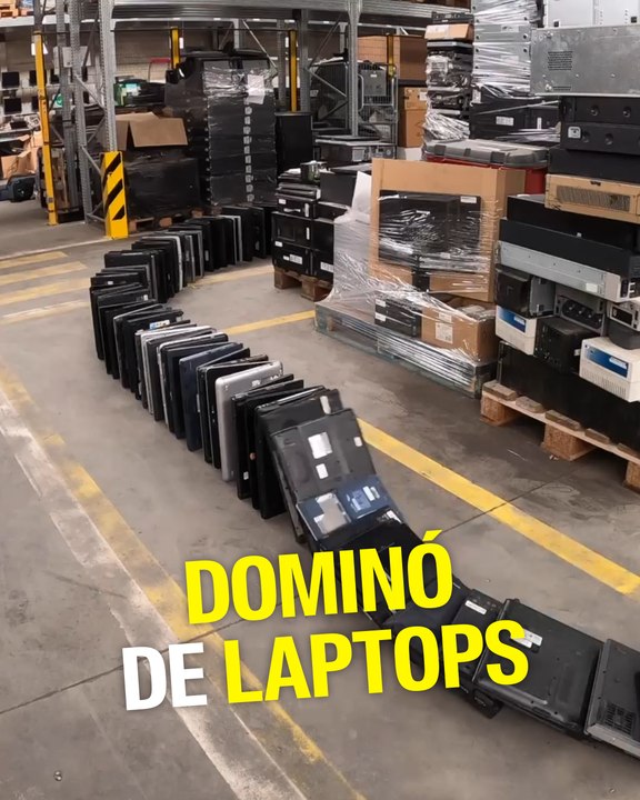 Dominó de laptops