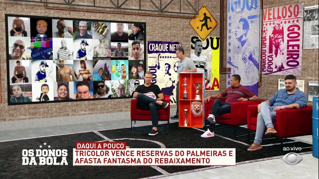 E não é que o São Paulo venceu o Palmeiras dentro do Allianz? Sobrou pra torcida do Verdão ouvir o Souza provocando e falando que foi chocolate do Tricolor.#OsDonosDaBola