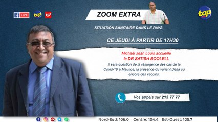 Zoom Extra : Michaël Jean Louis accueille le médecin légiste, Satish Boolell.