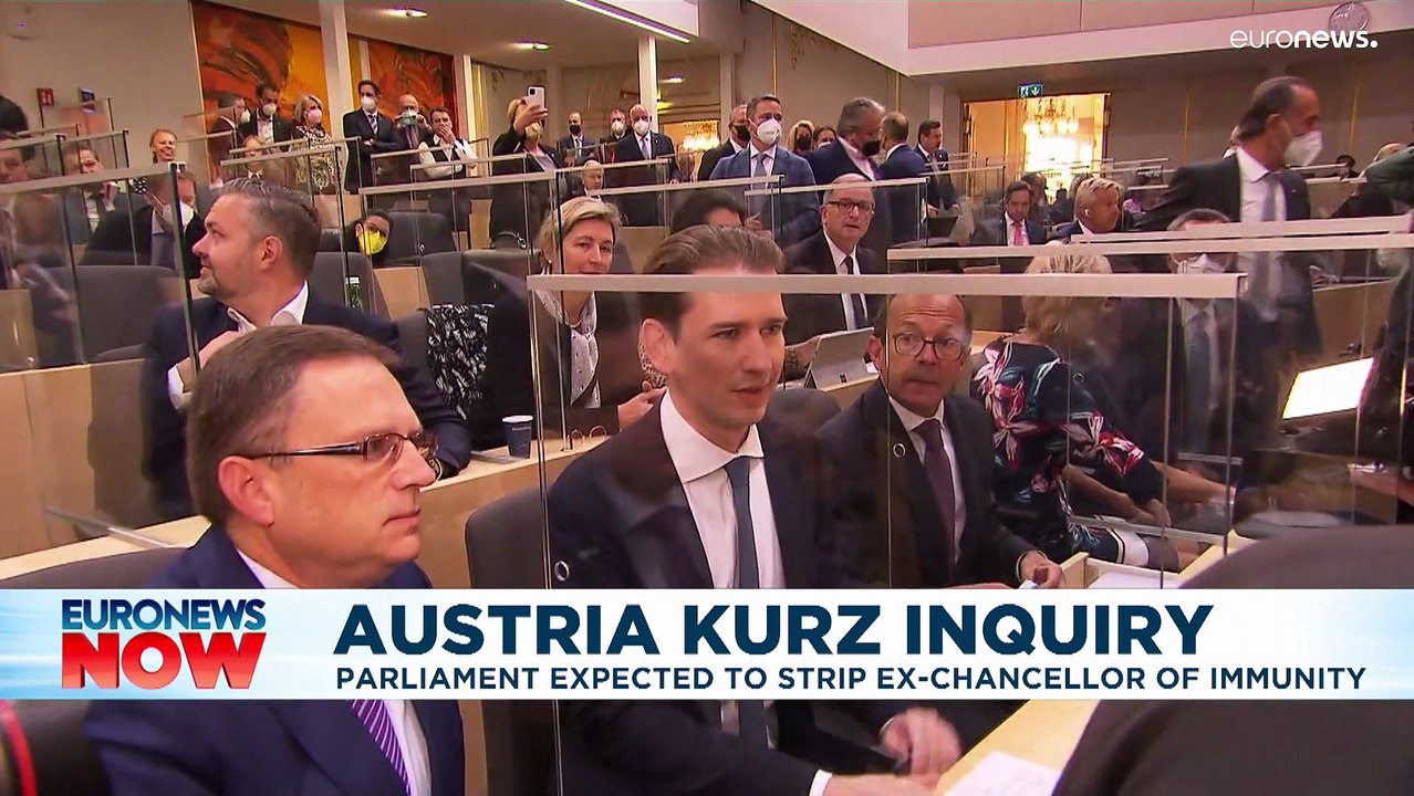 Austrian MPs to vote on Kurz's immunity in corruption trial