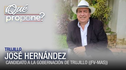 ¿Qué Propone? | José Hernández - VPItv