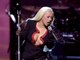 Christina Aguilera Wore a Plunging Rhinestone Suit Jacket With Latex Pants
