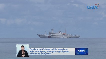 Pagtaboy sa 2 Pinoy vessel, kinokondena ng DFA pero ipinagtanggol ng Chinese foreign ministry | Saksi