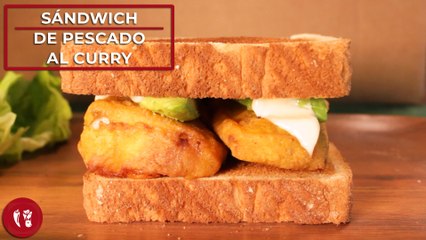 Sándwich de pescado al curry | Receta fácil | Directo al Paladar México