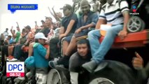 FB Caravana migrante llega a Nuevo Morelos, Veracruz