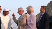 Charles and Camilla enjoy sunset tour of Great Pyramids