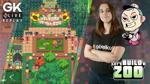 [GK Live Replay] Let's Build a Zoo #2 : Noddus et Luma sont des monstres de gestion