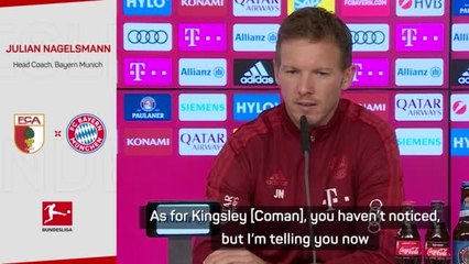 Download Video: Nagelsmann confirms Kimmich is a doubt ahead of Augsburg