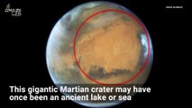 This Martian Crater Reveals Possible Ancient Seas