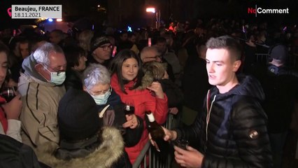 Le Rhône célèbre l'arrivée du "Beaujolais nouveau"