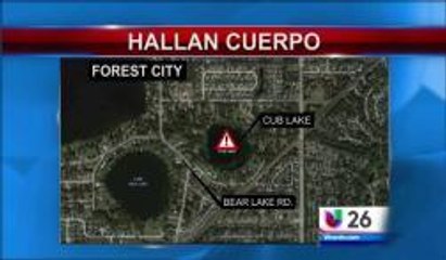 Hallan cuerpo sin vida en lago de Condado Seminole