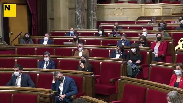 Debat sobre la moció de la CUP on ERC i Junts han defensat la consulta pels Jocs d'Hivern, i els anticapitalistes han demanat a JxCat que assumeixin les seves contradiccions