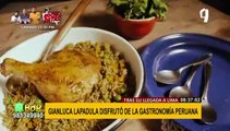 Gianluca Lapadula disfrutó de lo mejor de la gastronomía peruana tras triunfo de la selección peruana