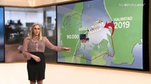 Ny færge giver trafik på Djursland | Stena Line | Sverige | Varberg | Grenå | Norddjurs | 09-01-2018 | TV2 ØSTJYLLAND @ TV2 Danmark