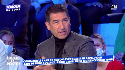 Karim Zeribi, condamné à 3 ans de prison, brise le silence dans TPMP