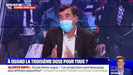 Covid-19: Arnaud Fontanet appelle les gens qui ont des comorbidités à "aller faire leur dose de rappel"