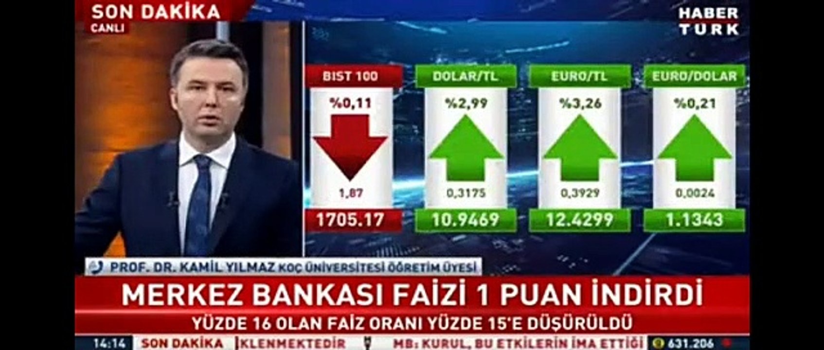 Merkez Bankası'nın faiz kararının hemen ardından Profesörden canlı yayında flaş açıklamalar: Krize doğru çok hızlı gidiyoruz!