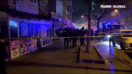 Ankara Keçiören'de bir binada patlama