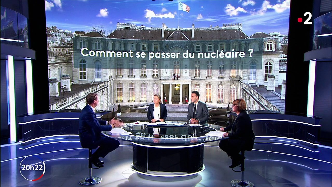 Présidentielle : "L'électricité nucléaire que propose Emmanuel Macron est deux fois plus chère que l'électricité renouvelable que je propose", juge Yannick Jadot