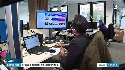 Covid-19 : les entreprises sont-elles prêtes à repartir en télétravail ?