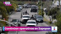 Continúan los operativos en Zapopan tras la desaparición de marinos
