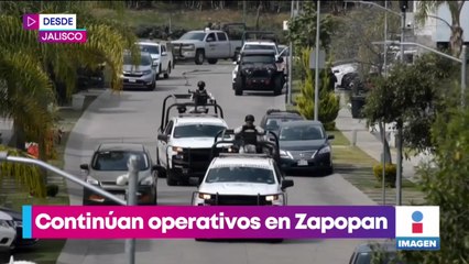 Continúan los operativos en Zapopan tras la desaparición de marinos