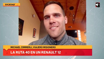 La Ruta 40 en un renault 12
