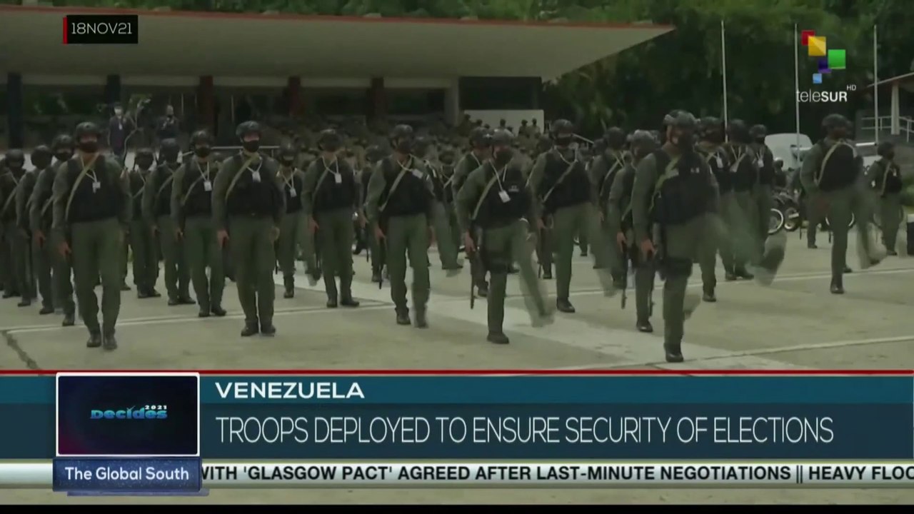 Venezuela: Deployment of troops to guarantee security and integrity of the electoral process