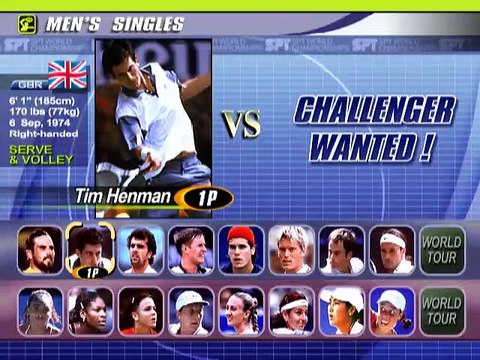 Virtua Tennis 2 online multiplayer - ps2