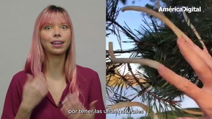 Con las uñas más largas de Rusia: así vive Elena Shilenkova