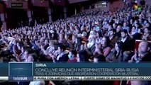 Concluye reunión de intercambios bilaterales entre Siria y Rusia