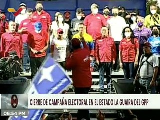 Pueblo Guaireño se volcó a las calles en el cierre de campaña electoral del GPP