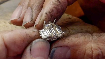 How a $250,000 7-carat diamond ring is made