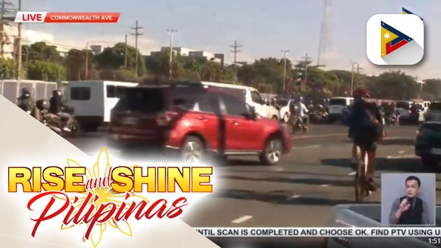 CHIKA ON THE ROAD | Mga sasakyang gumagamit ng zipper lane sa Commonwealth Ave., marami na